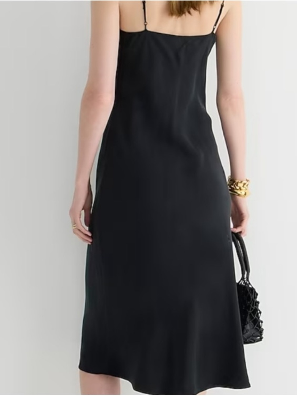 J.Crew Gwyneth Cupro Slip Dress - size 6 - NWT - Picture 3 of 6